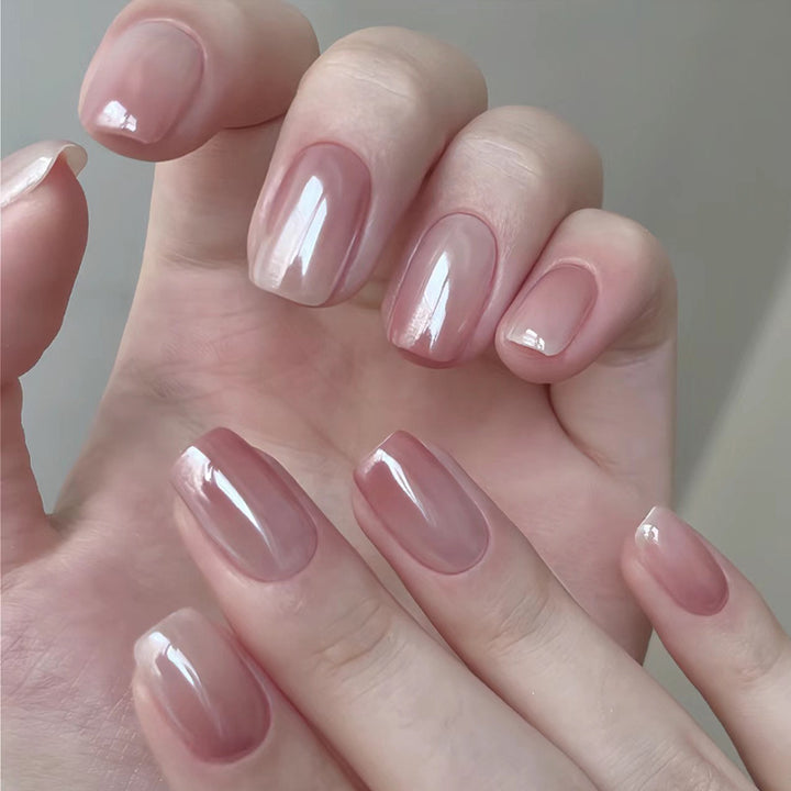 Premium Glossy Almond-Shaped Press-On Nails Kalsten 1789388672