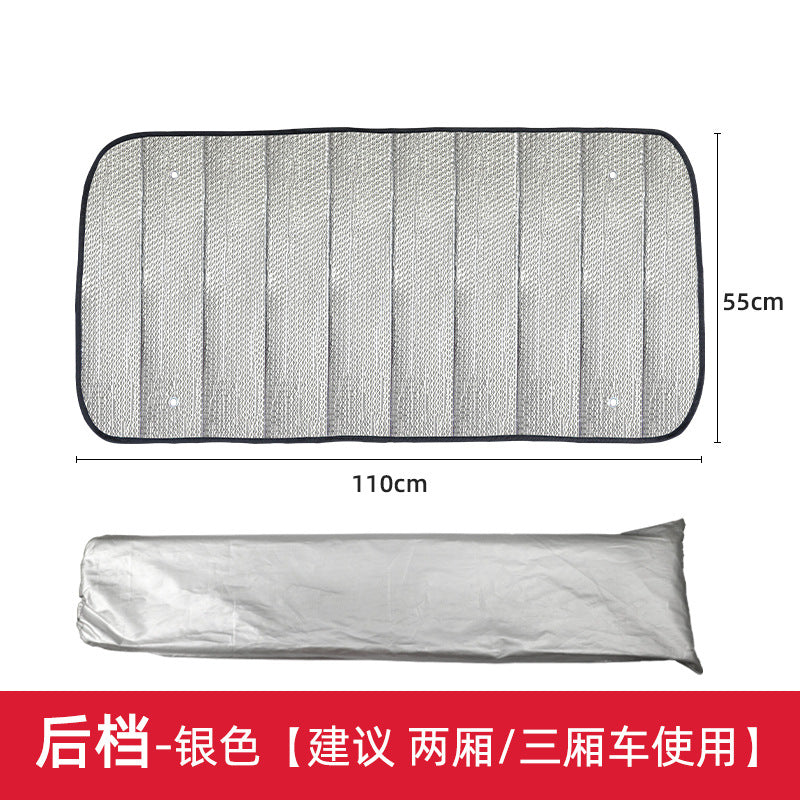 Unisex nan foldable car sunshade with reflective thermal insulation Kalsten