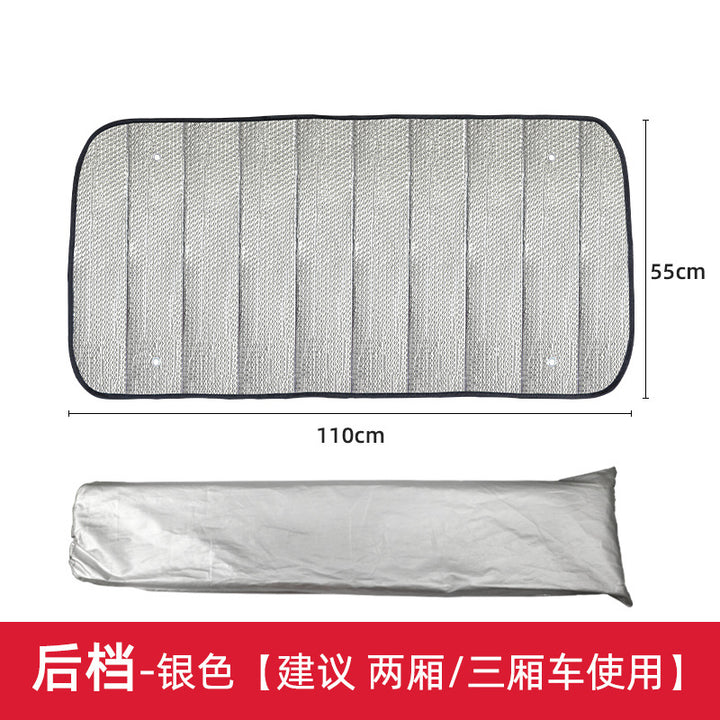 Unisex nan foldable car sunshade with reflective thermal insulation Kalsten