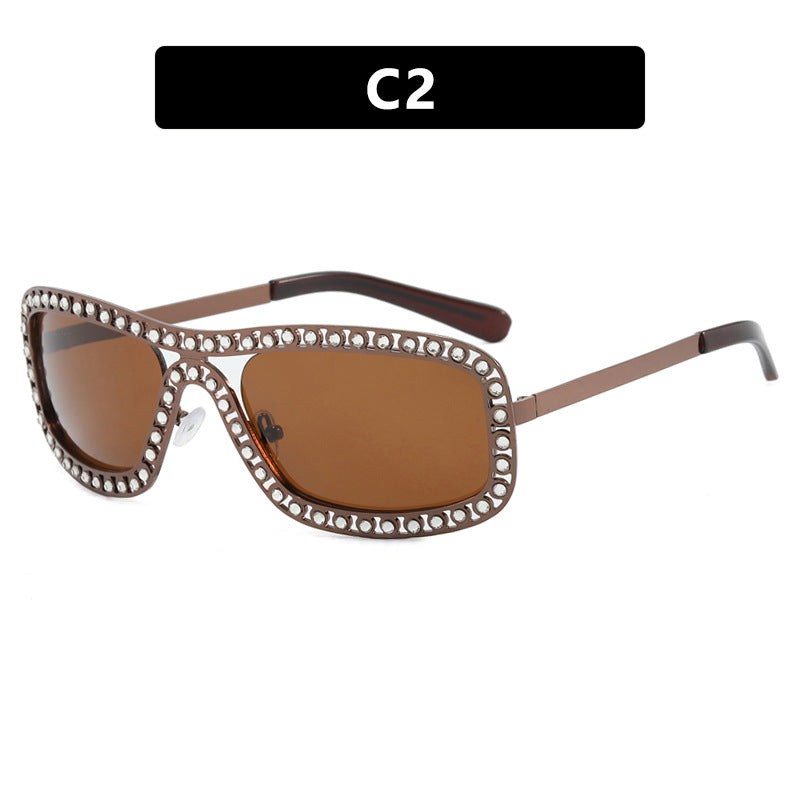 Women’s fashionable sunglasses with sparkling frame Kalsten