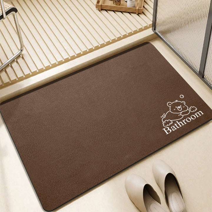 Cute Cartoon-Themed Bath Mat
