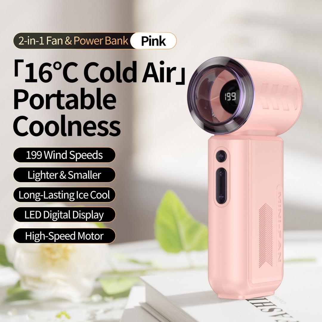 Portable Cooling Fan for Women with Power Bank Kalsten