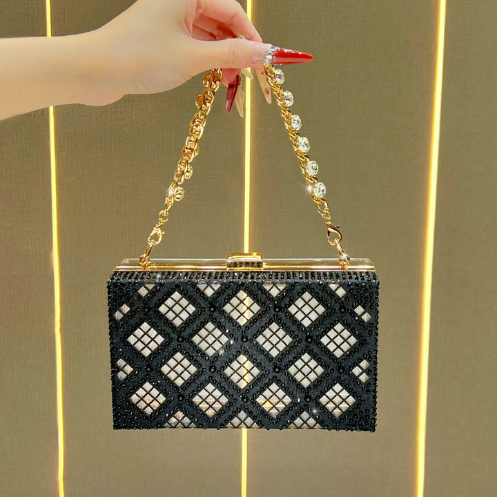 Elegant Chain-Handled Evening Clutch
