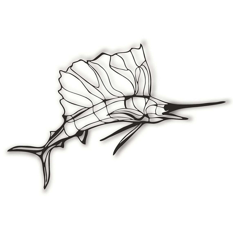 Metal Shark Wall Art