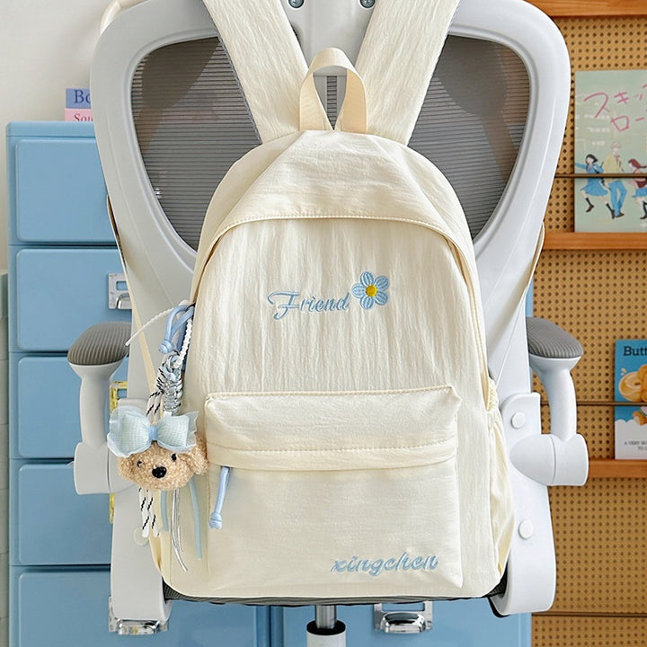 Cute Cartoon-Themed Embroidered Backpack Kalsten