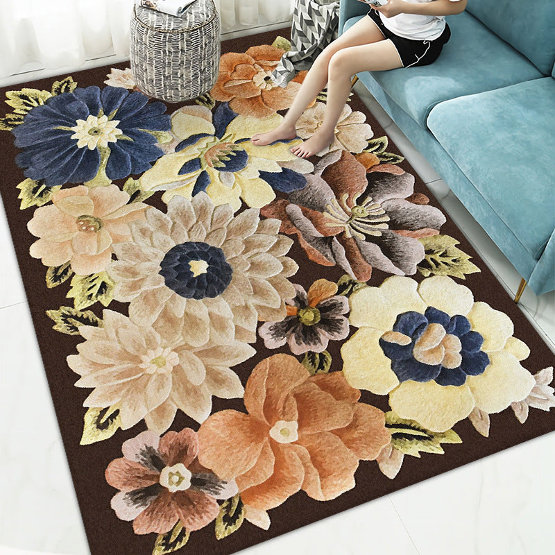 Floral Printed Area Rug Kalsten