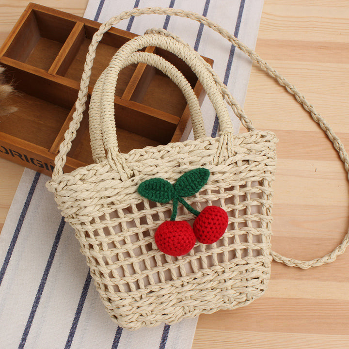 Handbag in Unique Cherry Design Kalsten