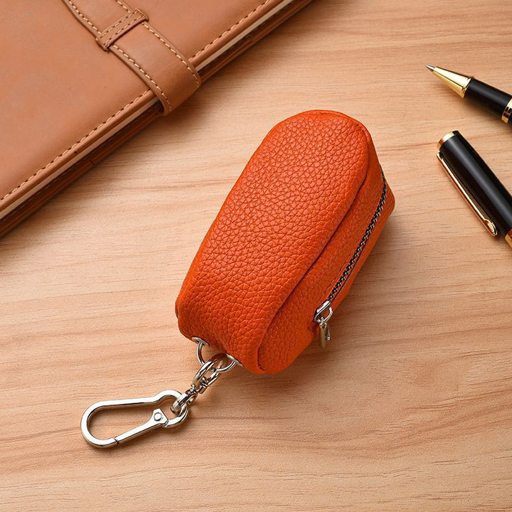 Compact Leather Keychain Pouch Kalsten