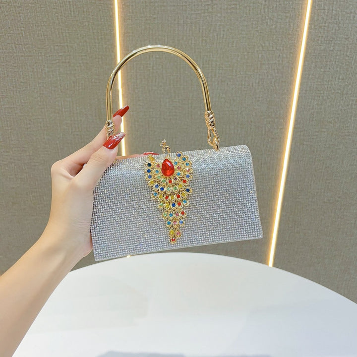 Rhinestone Embellished Evening Clutch