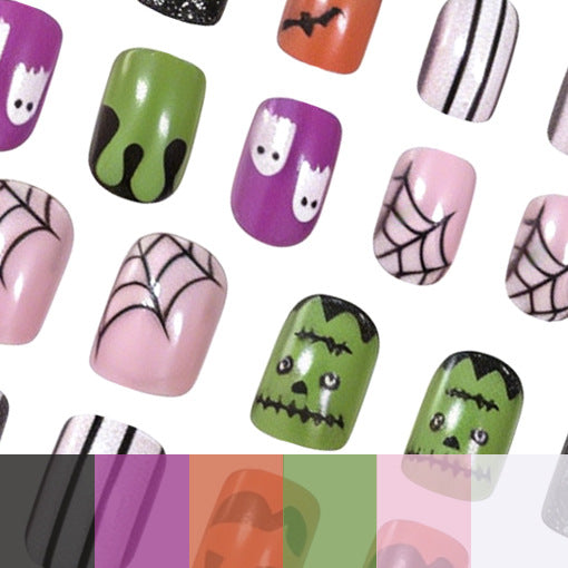 Halloween-Themed Decorative Nail Art Kalsten