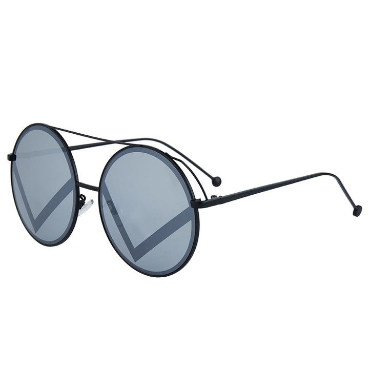 Women’s fashionable round sunglasses Kalsten