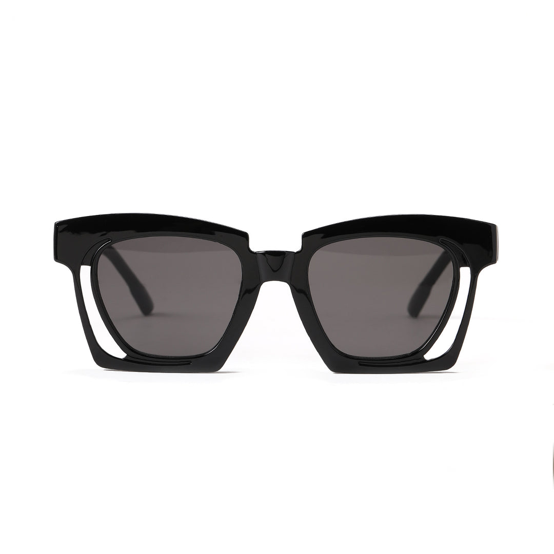Ladies trendy geometric sunglasses with stylish square frame Kalsten