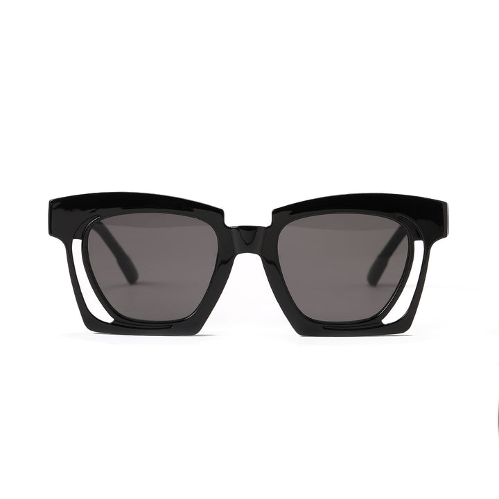 Ladies trendy geometric sunglasses with stylish square frame Kalsten
