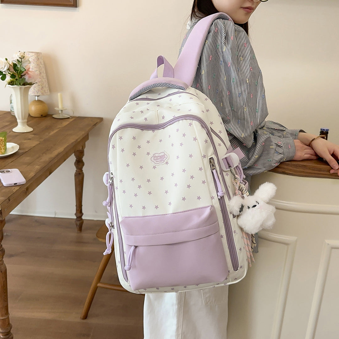 Creative Star-Printed Casual Backpack Kalsten