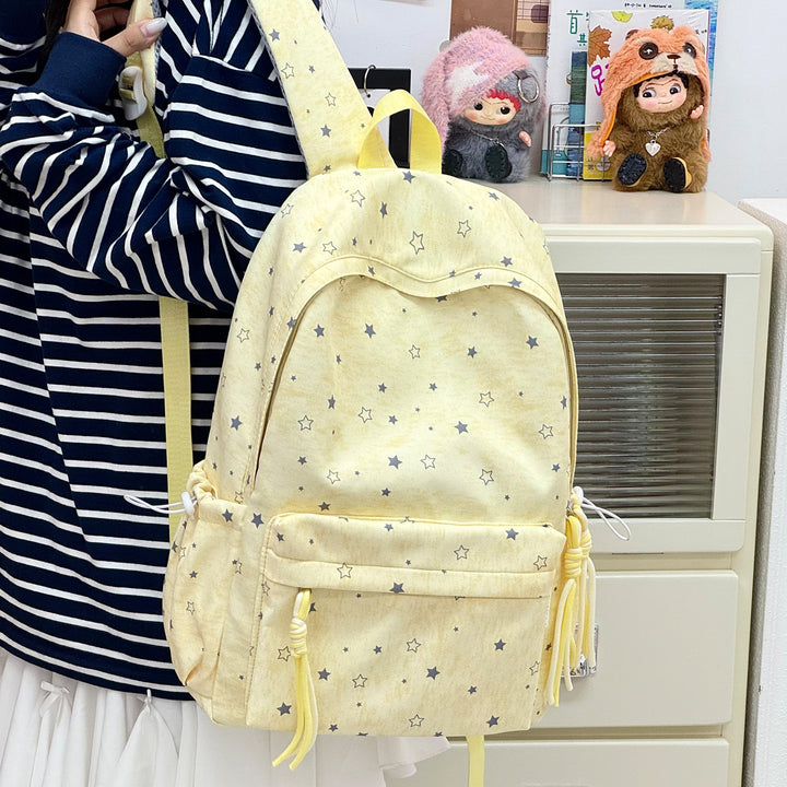 Durable Star-Patterned Casual Backpack Kalsten