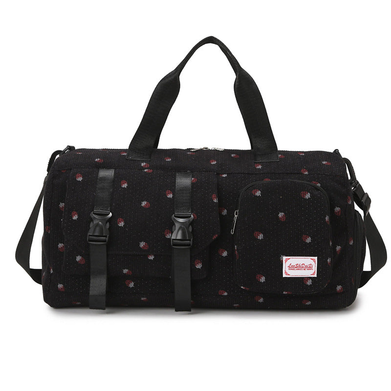 Fashionable Floral Print Weekend Duffel Bag Kalsten