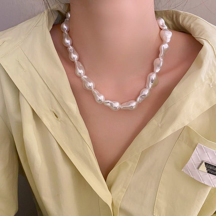 Pearl Necklace with Irregular Design Kalsten