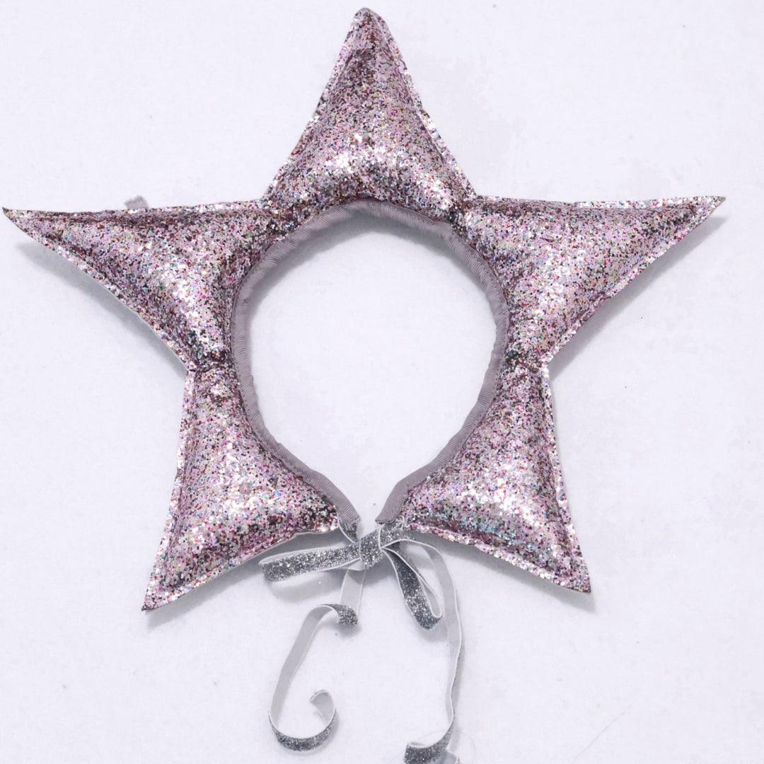 Padded Glitter Star Costume Headpiece