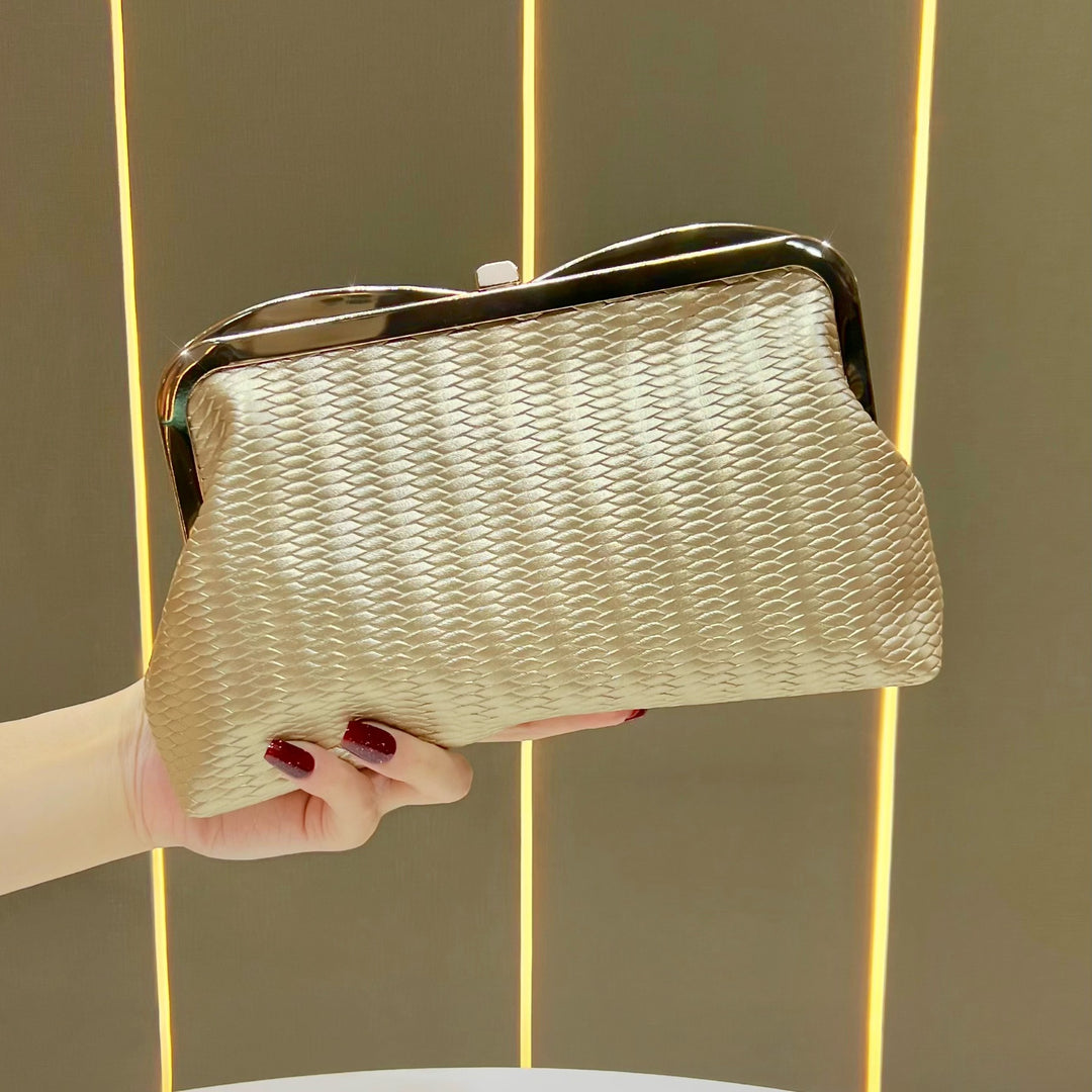 Elegant Textured Evening Purse