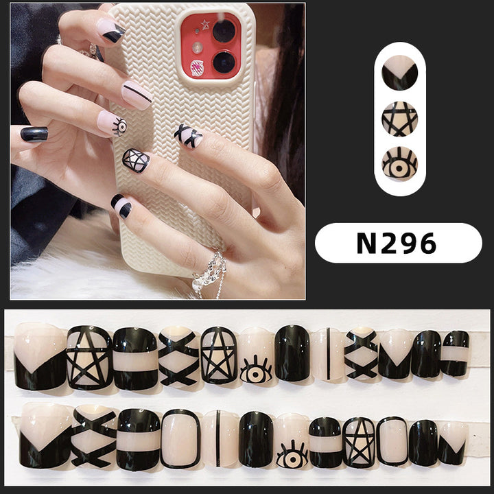 Artistic Animal-Themed Press-On Nails