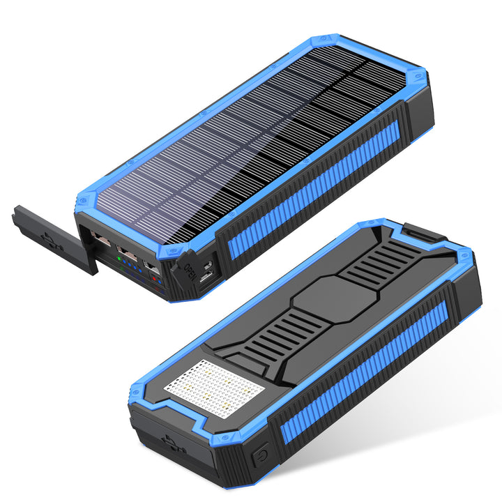 Portable solar power bank with high-load design and multiple outputs Kalsten