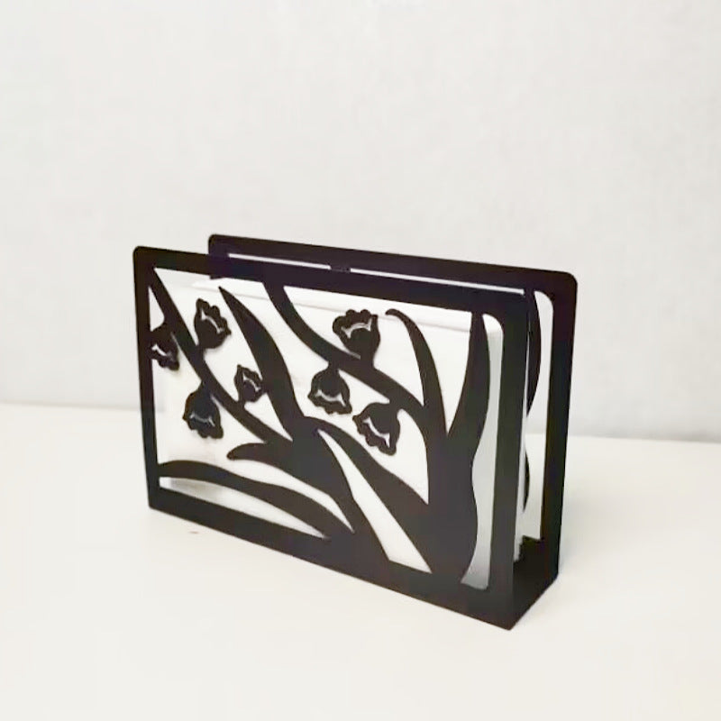 Decorative Flower Decorative Business Card Holder
