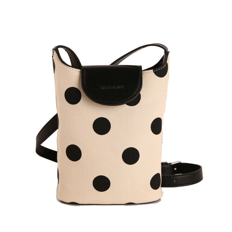 WoStylish Dot-Patterned Mini Crossbody Bag Kalsten