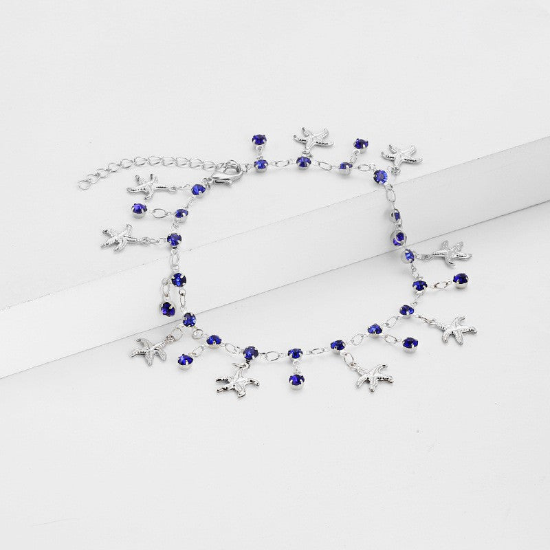 Starfish Charm Anklet Kalsten