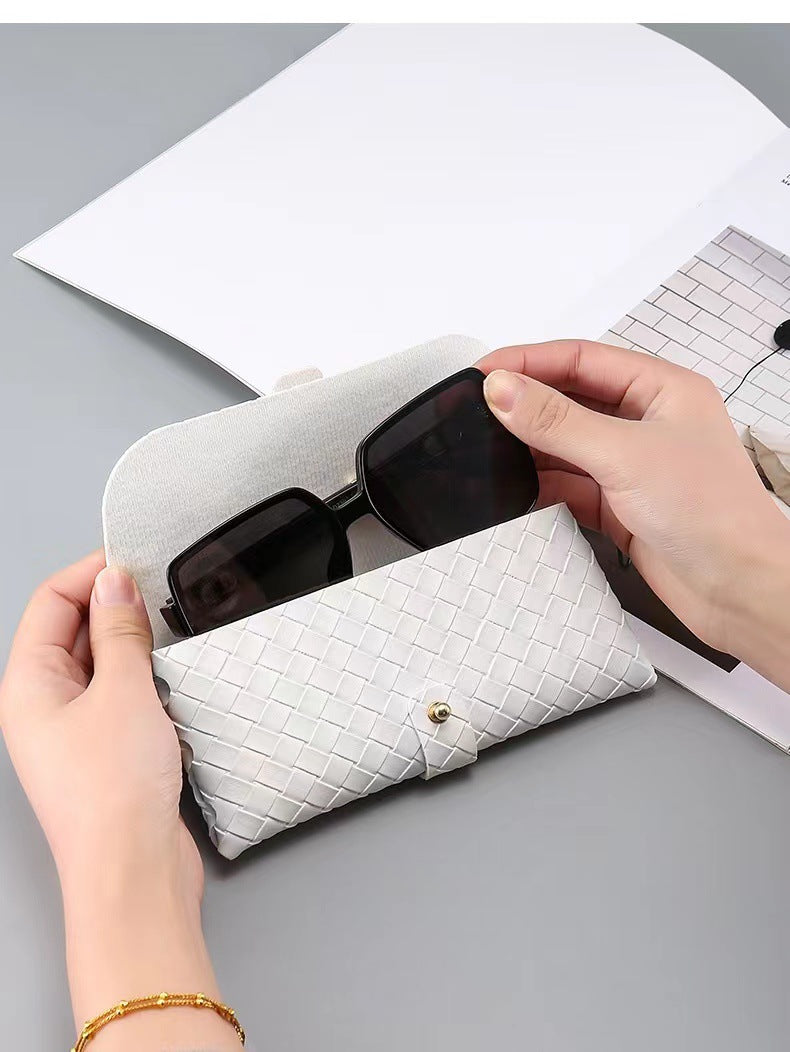Woven Leather Clutch Kalsten
