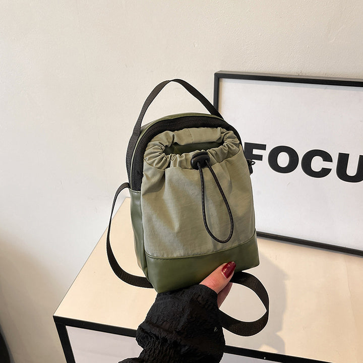 Compact Multi-Pocket Crossbody Bag