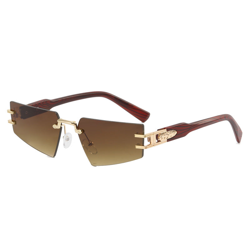 Women's fashionable sunglasses with elegant square frame construction and luxurious details Kalsten