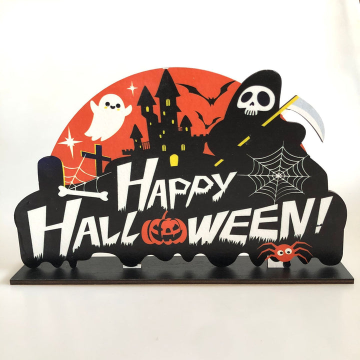 Halloween-Themed Decorative Table Centerpiece