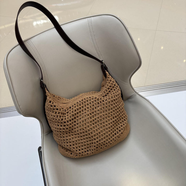 Trendy Macrame Basket Bag Kalsten