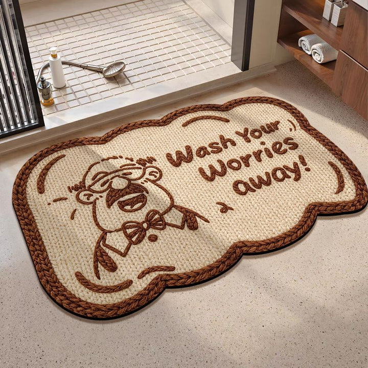 Relaxation-Themed Comfort Mat