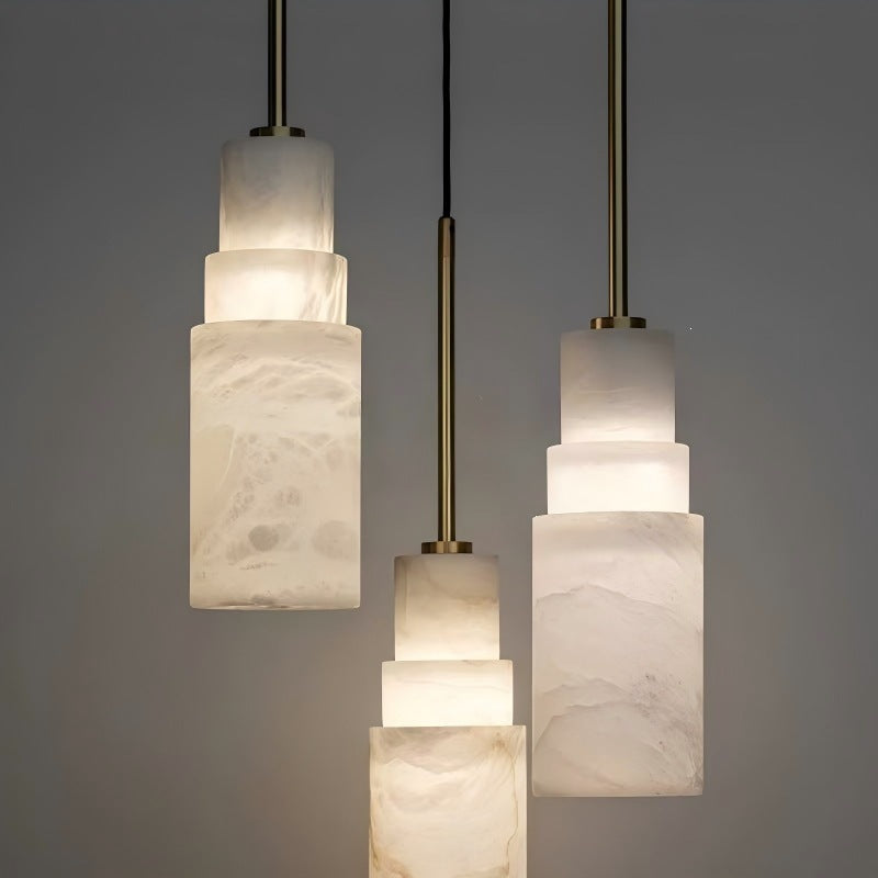 Modern Sculptural Pendant Light Fixture