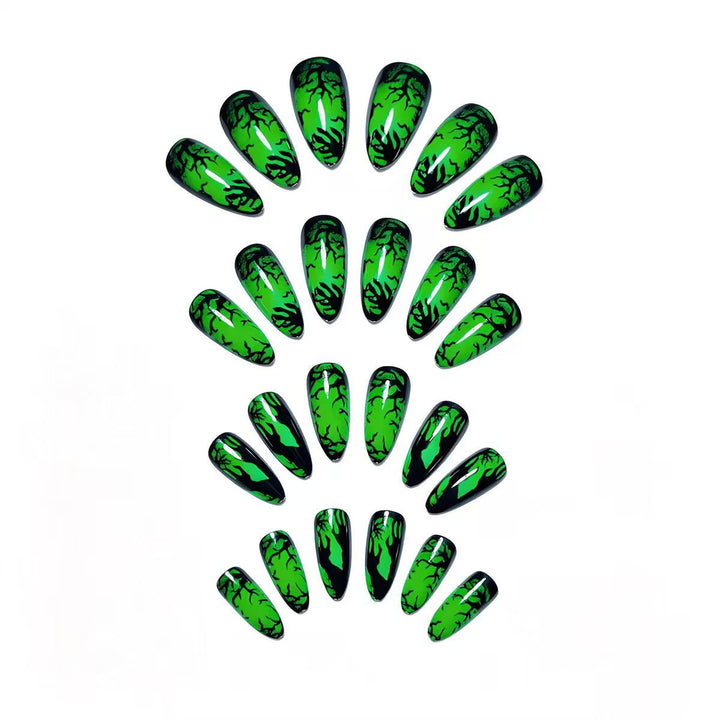 Spooky Nail Art Design Kalsten