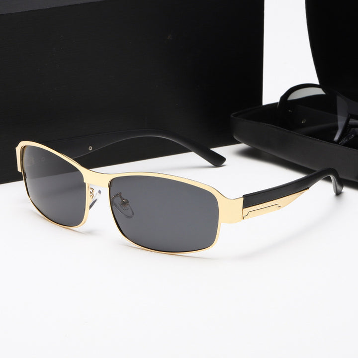Ladies sporty sunglasses with robust metal frame and polarized lenses Kalsten