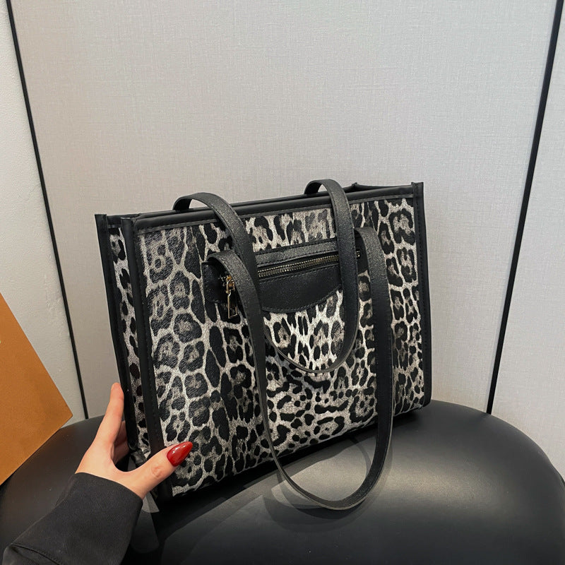 Elegant Animal Print Tote Bag