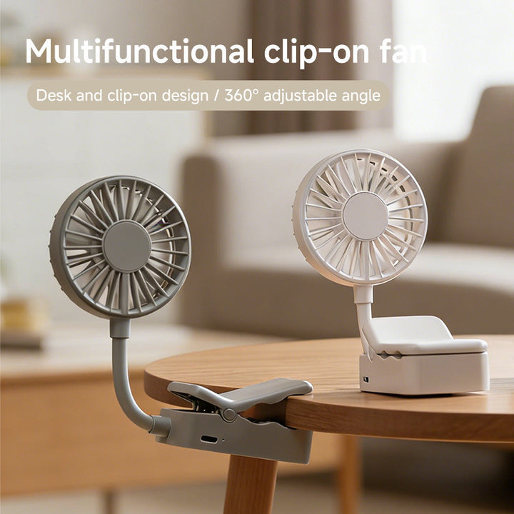 Unisex Portable Handheld Rechargeable Fan Kalsten