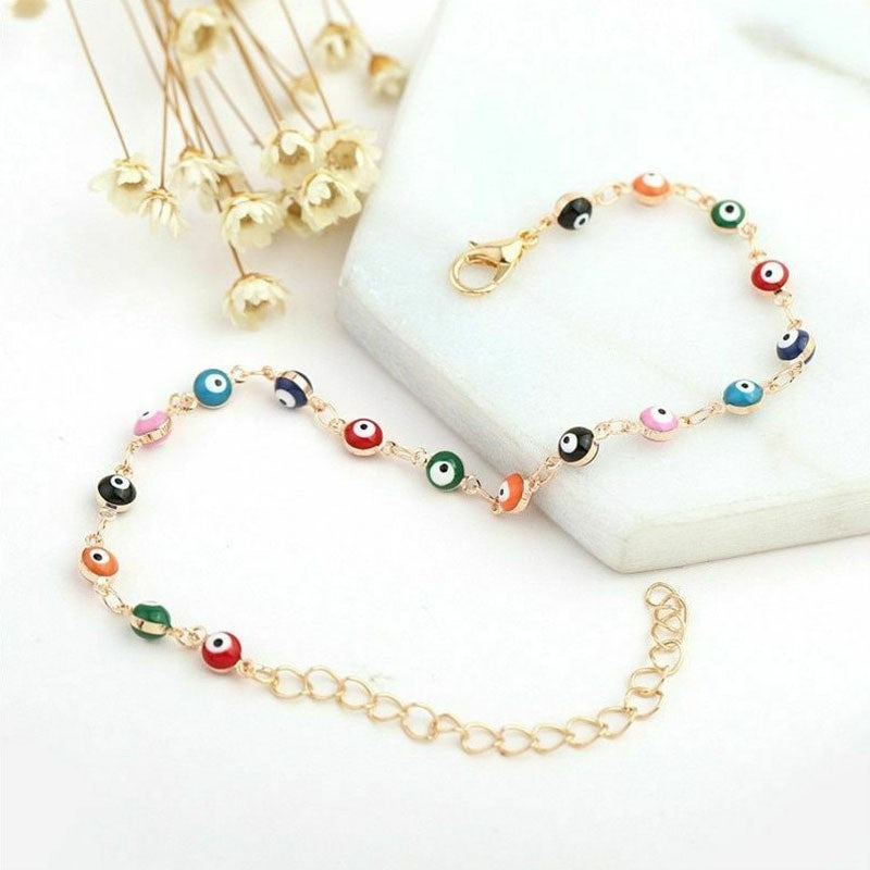 Decorative Eye Charm Anklet Kalsten