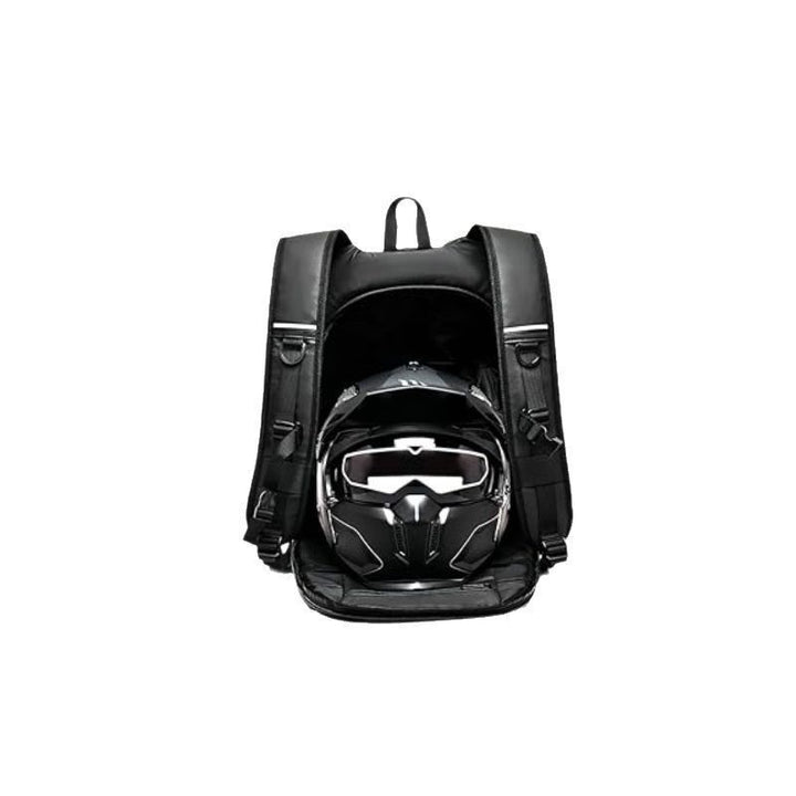 Sporty backpack with reflective design elements Kalsten