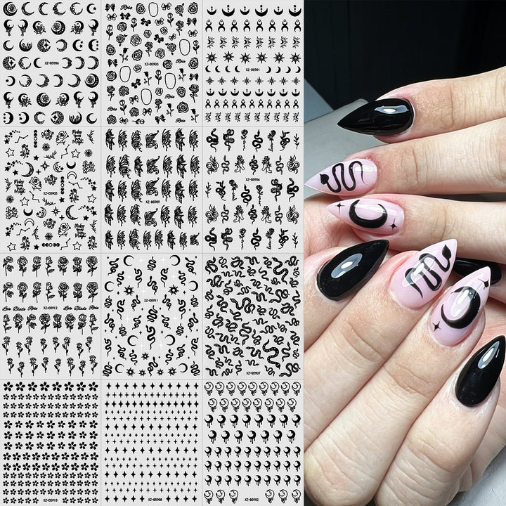 Artistic Nail Art Transfer Stickers