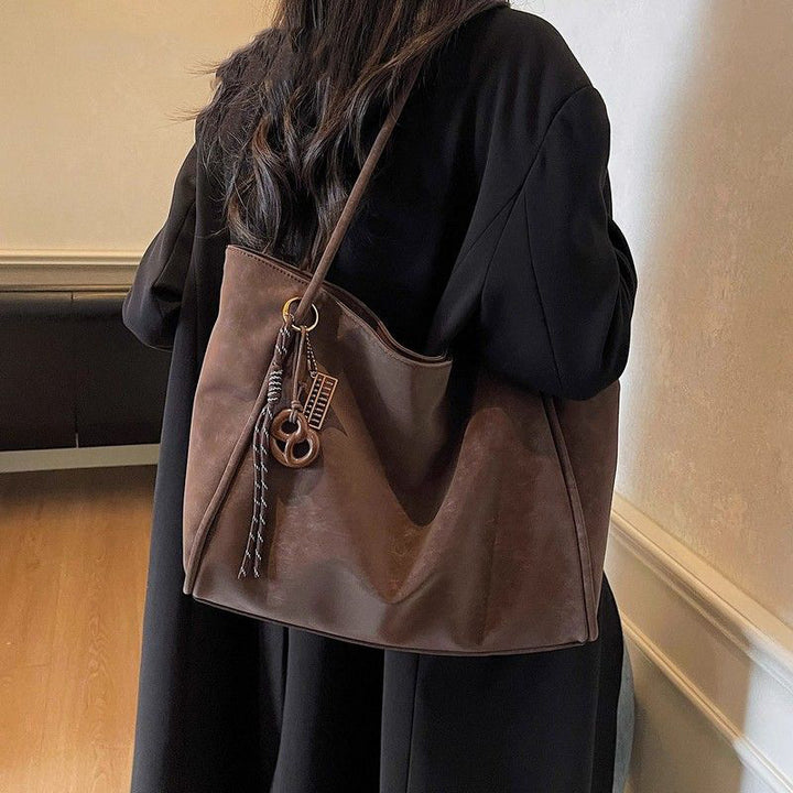 Chic Oversized Leather Tote Bag Kalsten