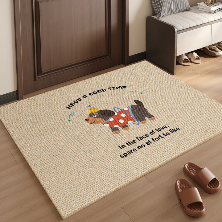 Funny Pet-Themed Welcome Mat