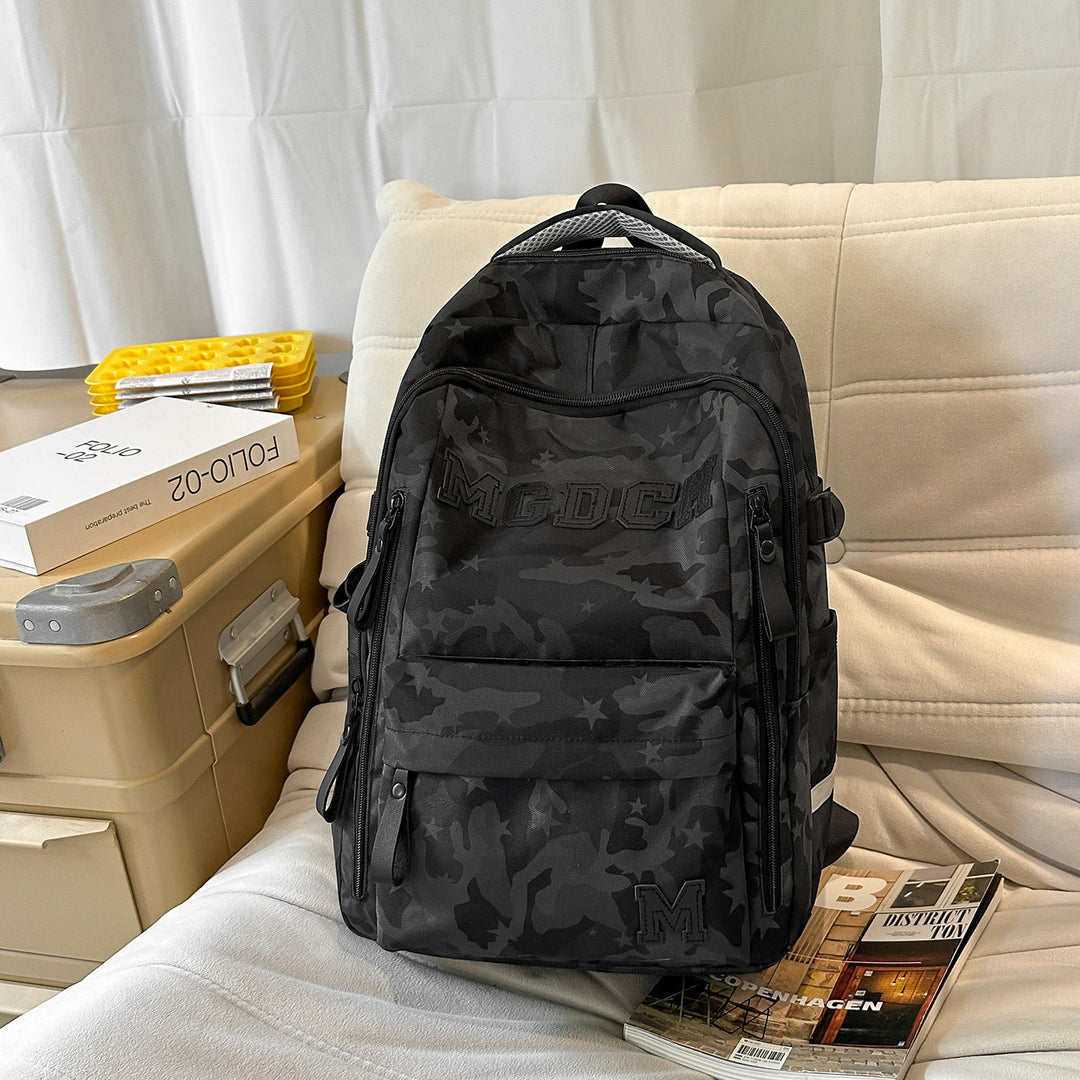 Durable Camo-Printed Day Backpack Kalsten