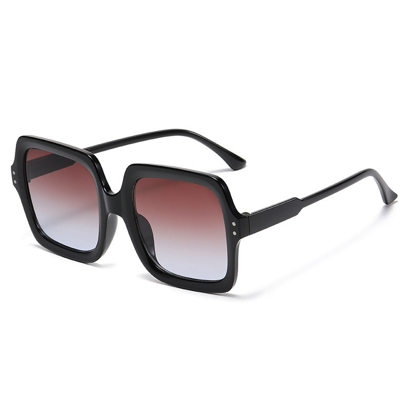 Ladies fashionable square sunglasses with mirrored lenses Kalsten
