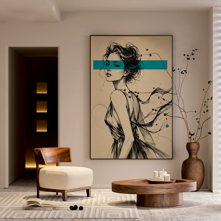 Stylish Art Print for Modern Home Interiors