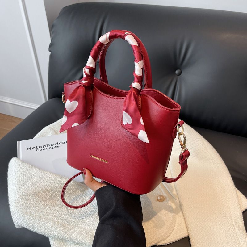 Chic Leather Satchel Bag Kalsten