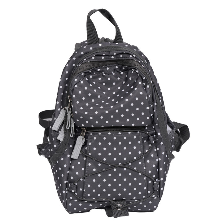 Compact Multi-Purpose Polka Dot Backpack kalsten