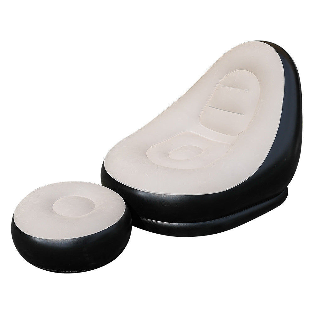 Women Inflatable Relax Lounge with Ergonomic Footrest Kalsten